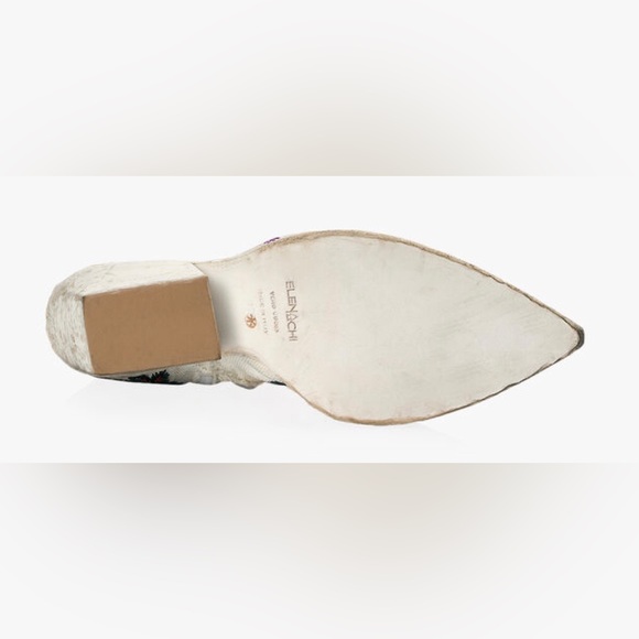 Brand new Elena Iachi embroidered booties. Size 8.5 (38.5) - Picture 9 of 14